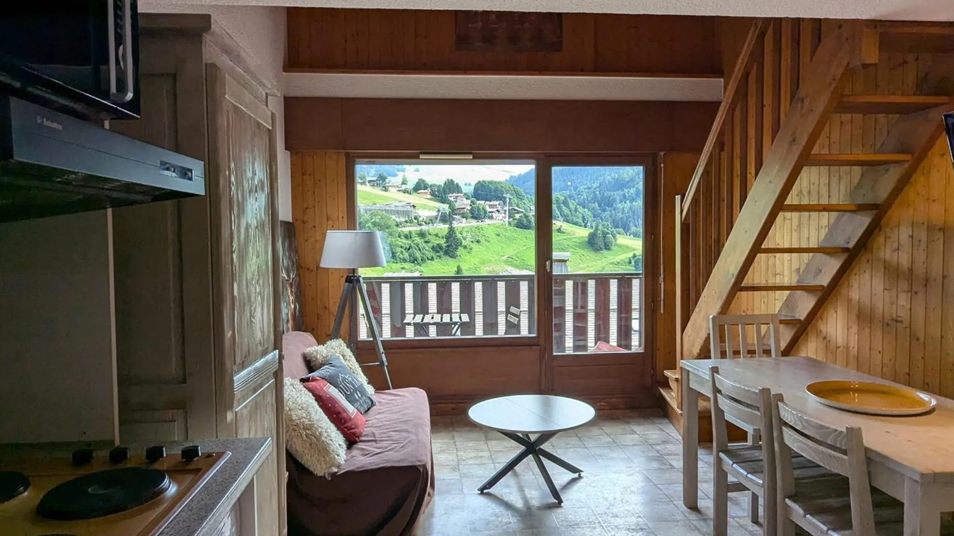 Apartment Duplex 4 Pieces Avec Garage Et Balcon, Centre Village De La Clusaz, Proche Commodites Et Pistes Ski - Fr-1-459-174