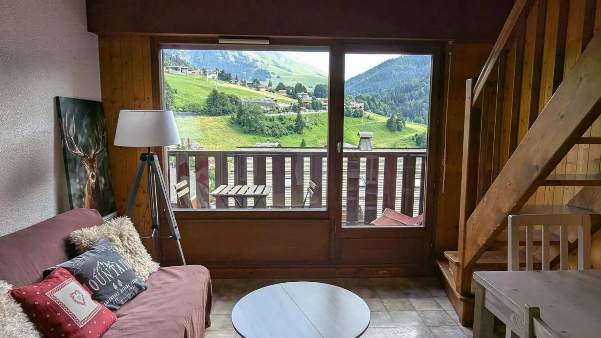 Duplex 4 Pieces Avec Garage Et Balcon, Centre Village De La Clusaz, Proche Commodites Et Pistes Ski - Fr-1-459-174